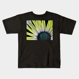 Macro of a yellowish flower Kids T-Shirt